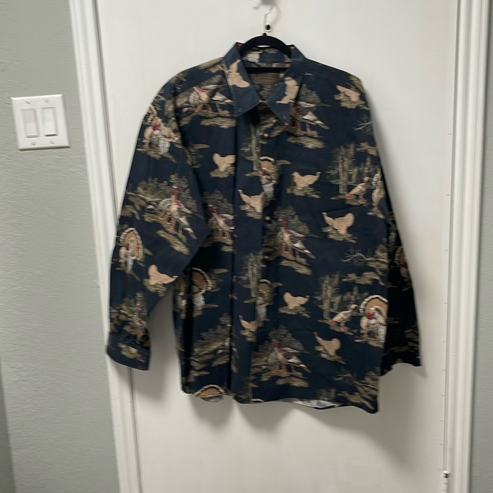 Xxl Mens Magellan sportswear button up shirt